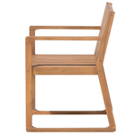 Gartenmöbel Set mit Servierwagen 8-Sitzer SASSARI Akazienholz Braun