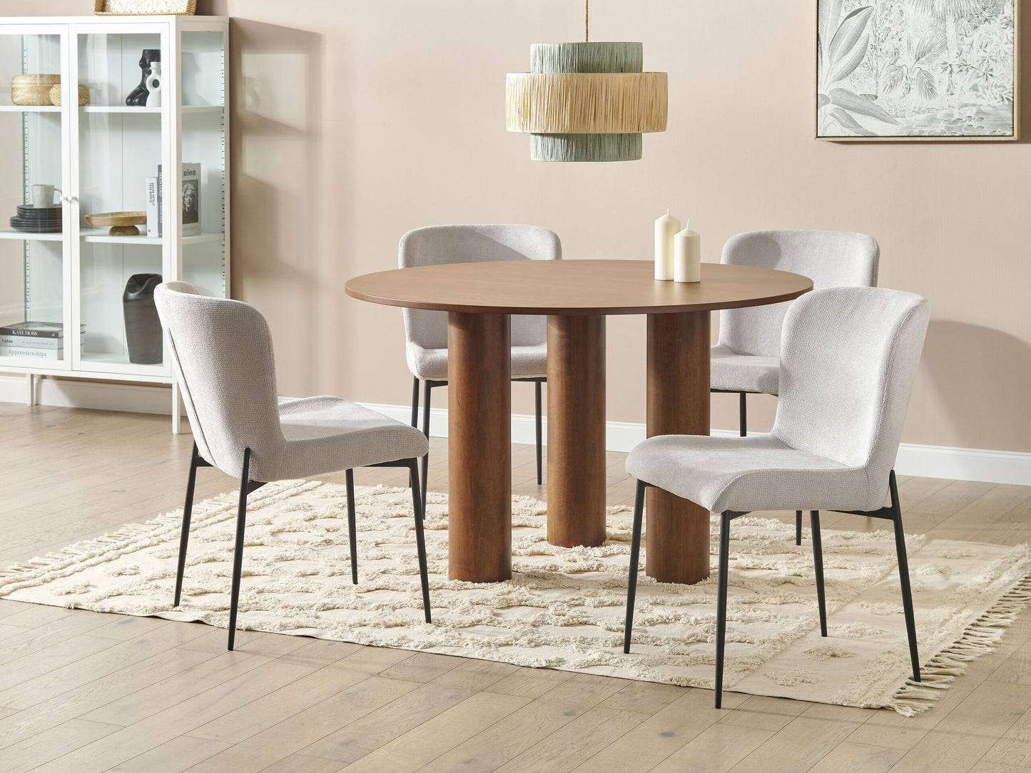 Esszimmerstuhl 2er Set ADA Hellgrau