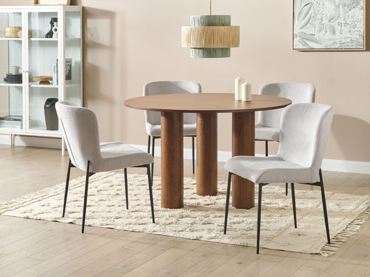 Esszimmerstuhl 2er Set ADA Hellgrau