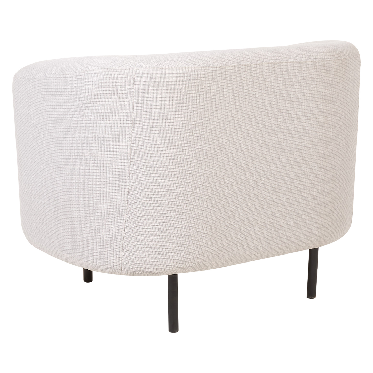 Sofa Set Polsterbezug beige / schwarz 3-Sitzer LOEN