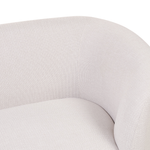 2-Sitzer Sofa Polsterbezug beige / gold LOEN