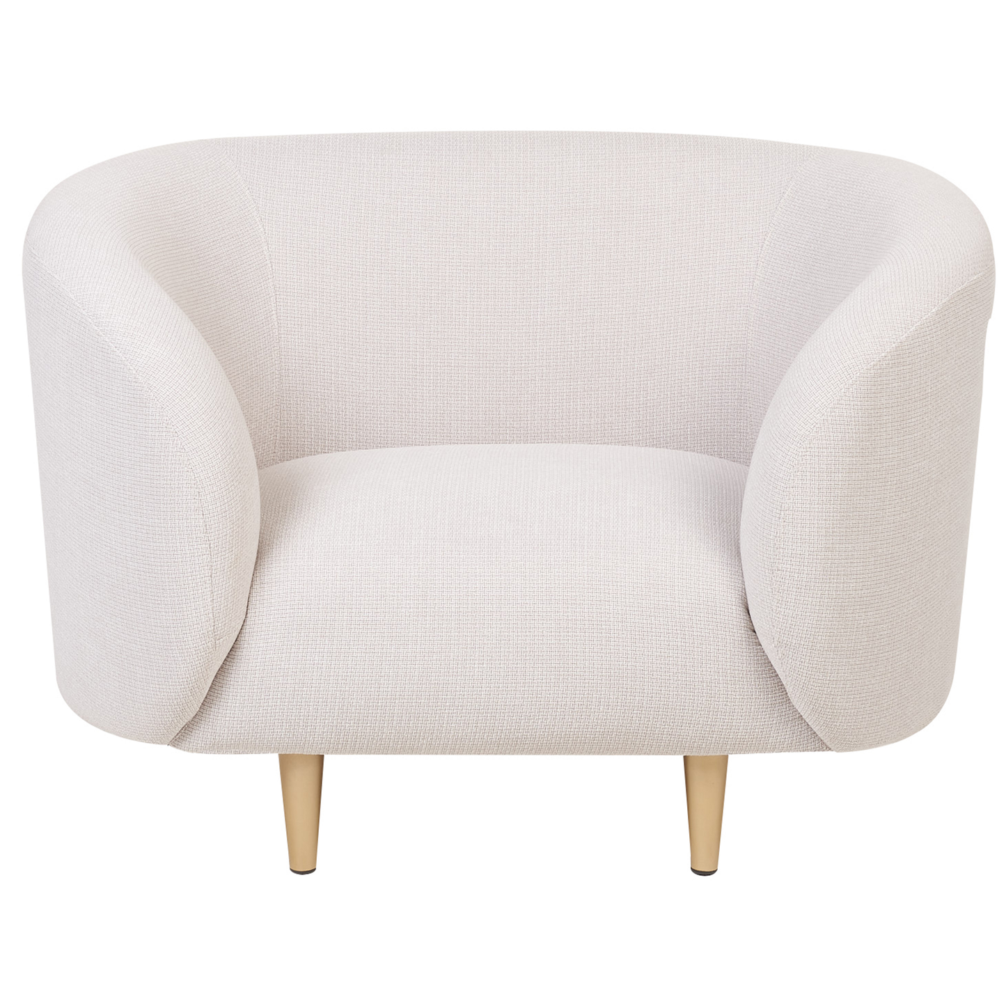Sofa Set Polsterbezug beige / gold 3-Sitzer LOEN