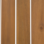 Gartensofa Akazienholz hellbraun 2-Sitzer Auflagen taupe TRANI