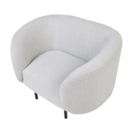 Sofa Set Polsterbezug weiss / schwarz 3-Sitzer LOEN