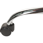 Bürostuhl drehbar PARRISH Samtstoff Pastellrosa