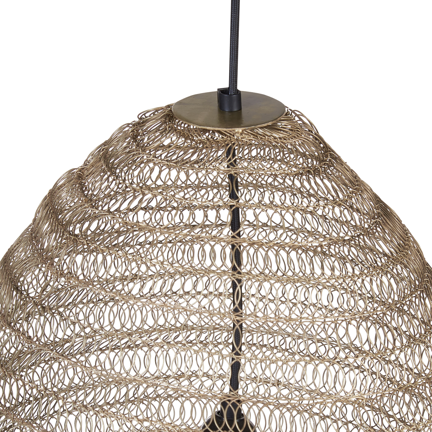 Hängelampe PALAR Metall Messing