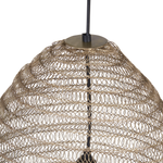 Hängelampe PALAR Metall Messing