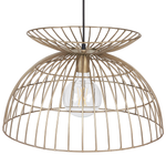 Hängelampe MAHANADI Metall Messing