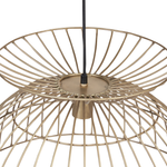 Hängelampe MAHANADI Metall Messing