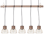 Hängelampe VARADA Holz Braun