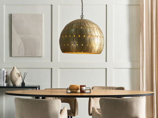 Hängelampe HARANGI Metall Messing