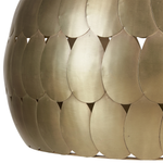 Hängelampe HARANGI Metall Messing