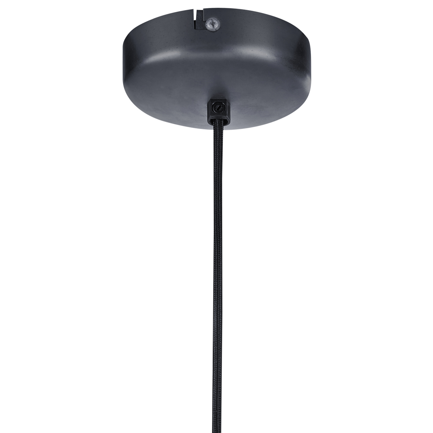 Hängelampe PARBATI Metall Schwarz