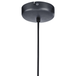 Hängelampe PARBATI Metall Schwarz