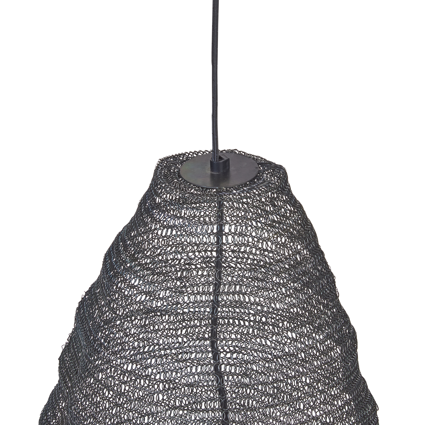 Hängelampe PARBATI Metall Schwarz