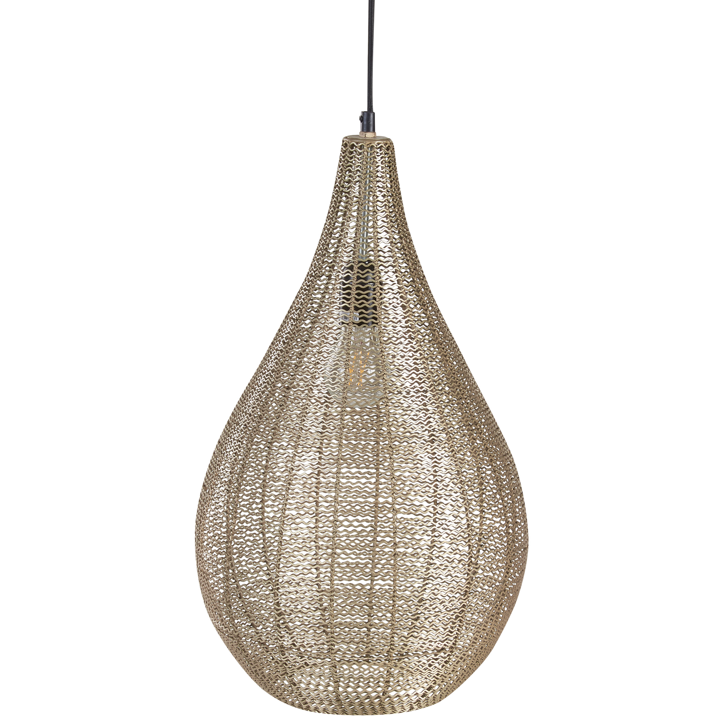 Hängelampe TISTA Metall Messing