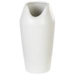 Dekovase APAMEA Steinzeug 33 cm Weiss