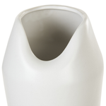 Dekovase APAMEA Steinzeug 33 cm Weiss