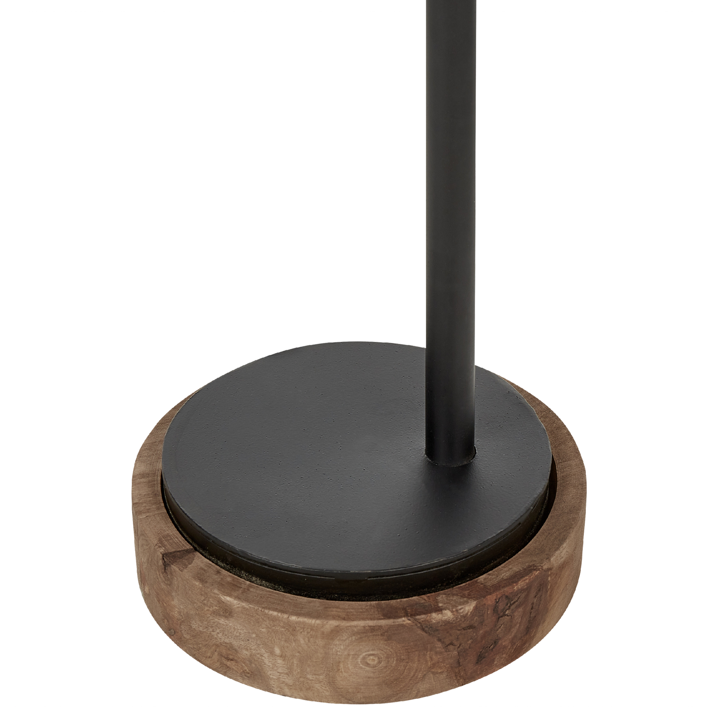 Schreibtischlampe KOLAR Mango Holz Dunkelbraun