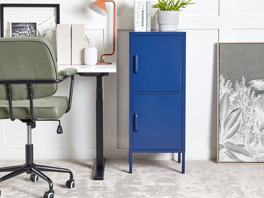 Büroschrank HURON Metall Marineblau