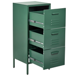 Büroschrank WOSTOK Metall Dunkelgrün