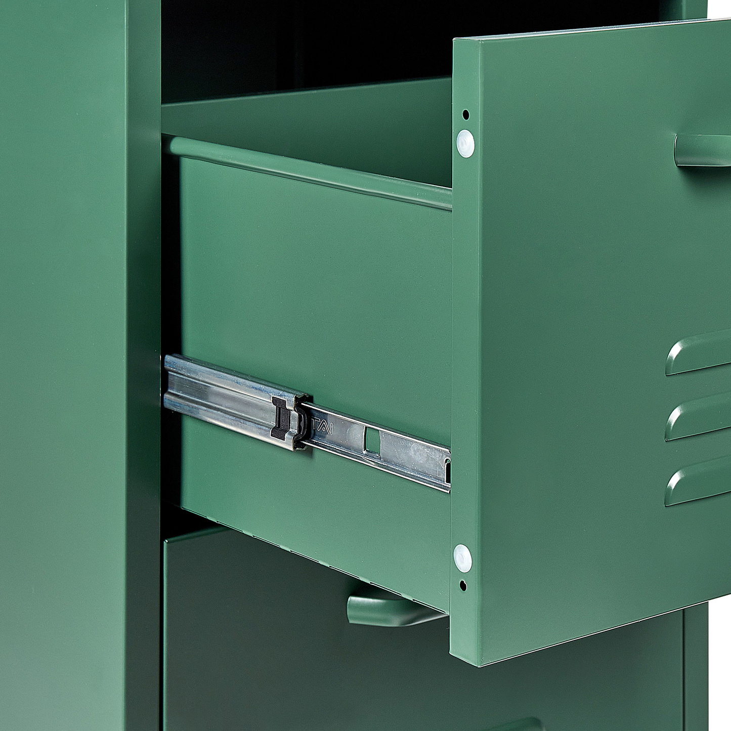 Büroschrank WOSTOK Metall Dunkelgrün