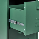 Büroschrank WOSTOK Metall Dunkelgrün