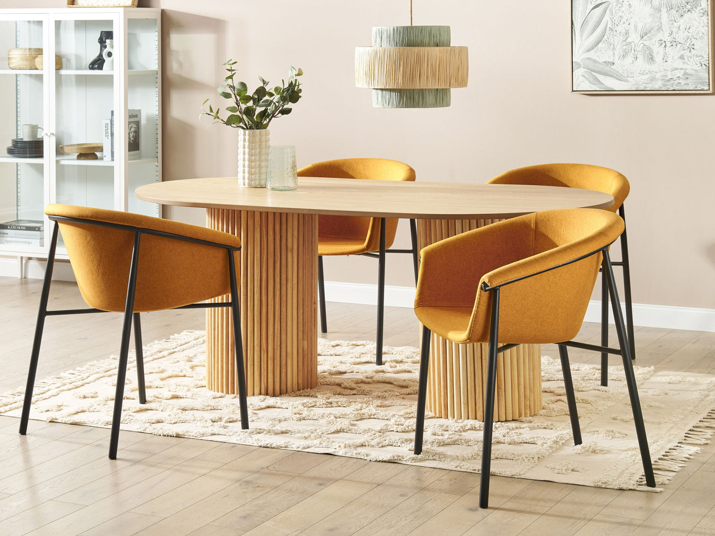 Esszimmerstuhl 2er Set AMES Orange