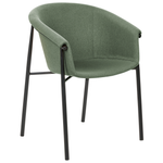 Esszimmerstuhl 2er Set AMES Dunkelgrün