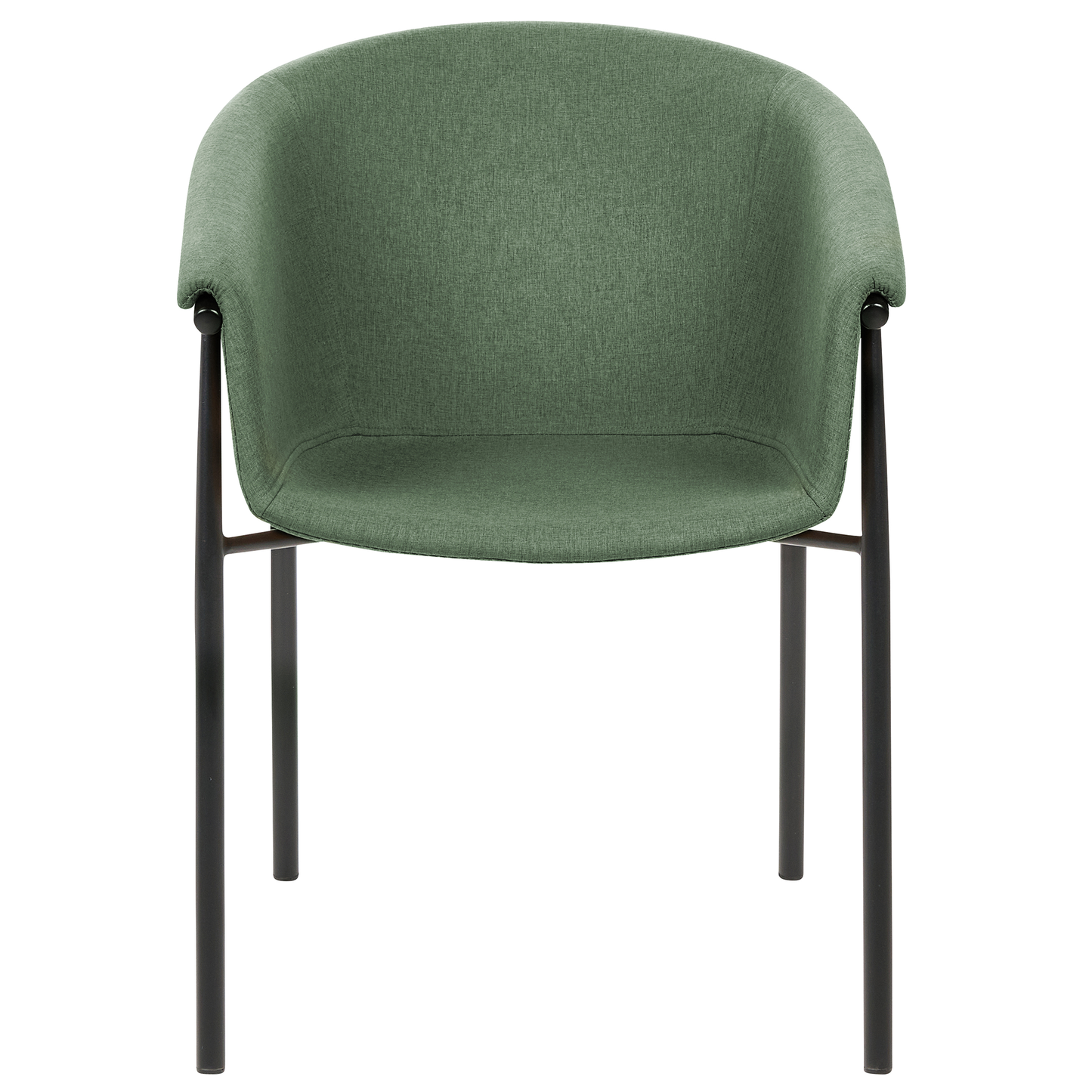 Esszimmerstuhl 2er Set AMES Dunkelgrün