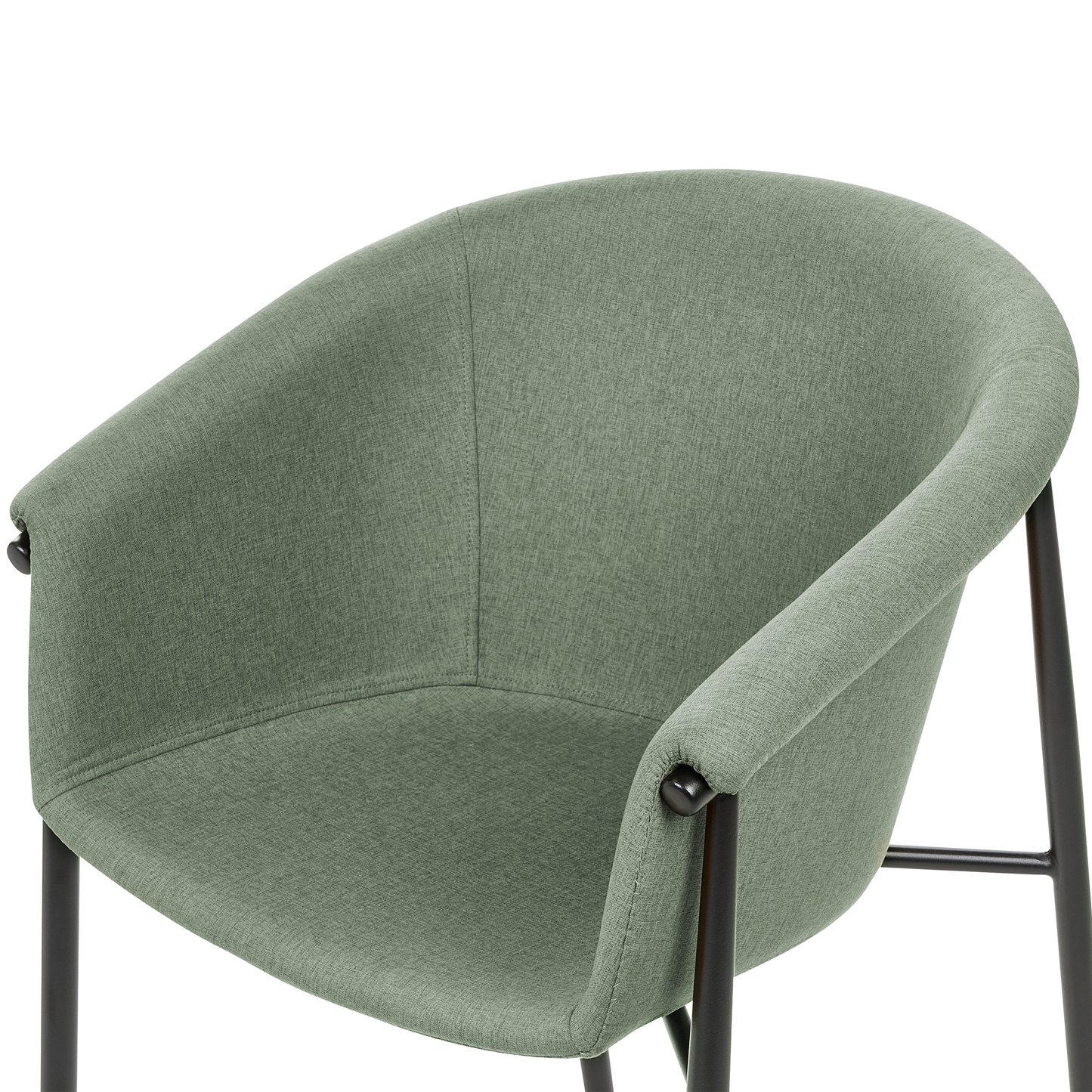 Esszimmerstuhl 2er Set AMES Dunkelgrün