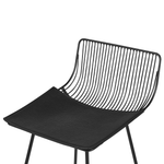 Set mit 2 Barstühlen FREDONIA Metall Schwarz