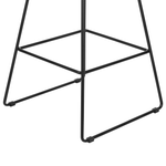 Set mit 2 Barstühlen FREDONIA Metall Schwarz