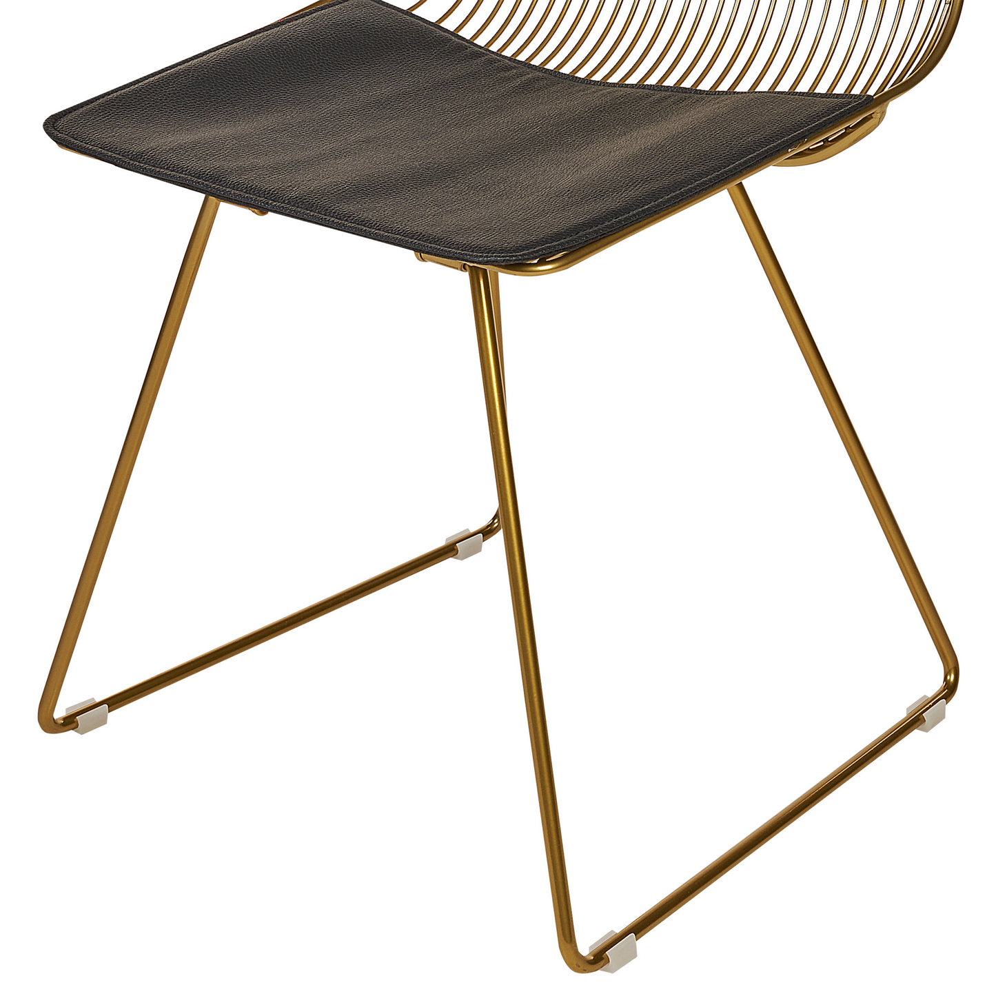 Esszimmerstuhl 2er Set BEATTY Metall Gold