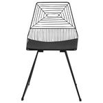 Esszimmerstuhl 2er Set BEATTY Metall Schwarz