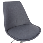 Bürostuhl Stoff Graphitgrau DAKOTA