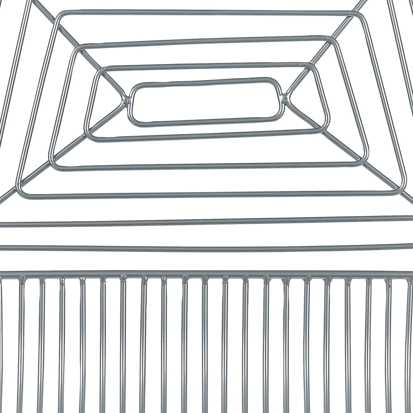 Set mit 2 Barstühlen BISBEE Metall Silber