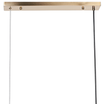 Hängelampe GEEHI Metall Messing