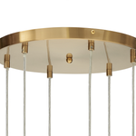 Hängelampe TOOMA Glas Messing