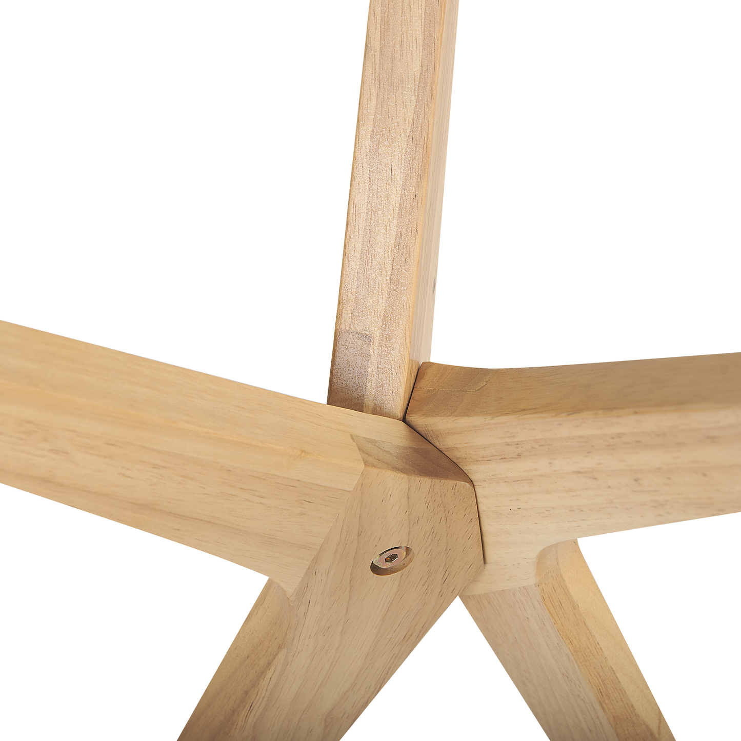 Beistelltisch Glas transparent / hellbraun ⌀ 45 cm VALLEY