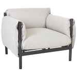 Gartensofa Set 5-Sitzer ESPERIA Metall Grau