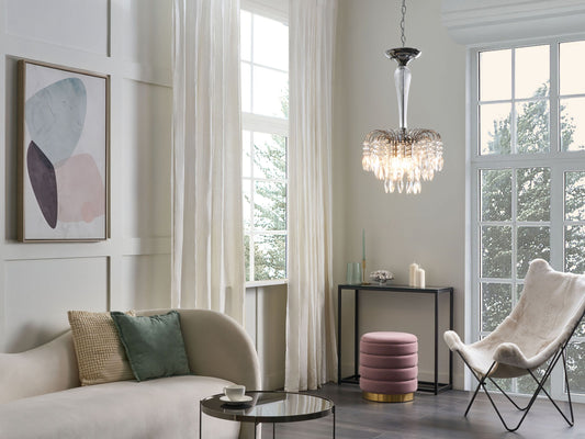 Kronleuchter ORARA Metall Silber