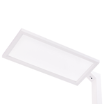 Stehlampe LED Metall weiss 196 cm rechteckig ORION