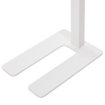 Stehlampe LED Metall weiss 196 cm rechteckig ORION