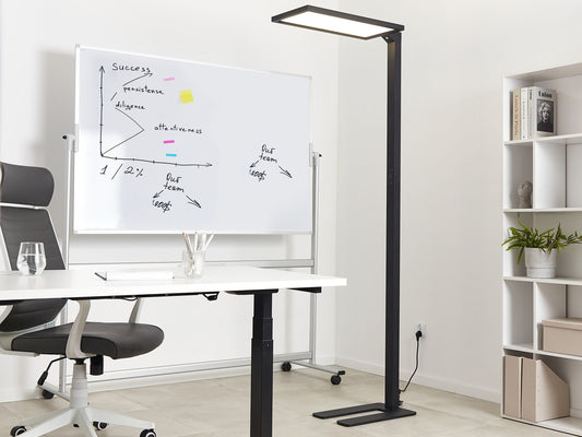 LED Stehlampe ORION mit Bewegungsmelder Metall Schwarz