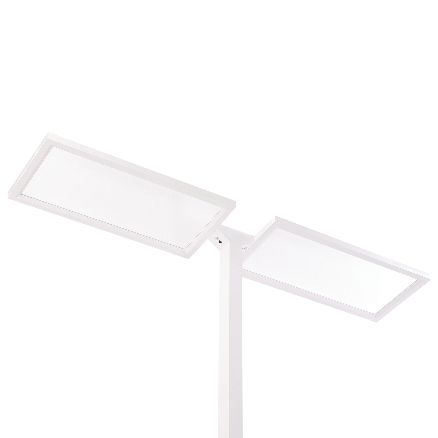 LED Stehlampe SCULPTOR mit Bewegungsmelder Metall Weiss