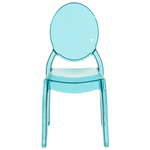 Bankettstuhl 4er Set Blau MERTON