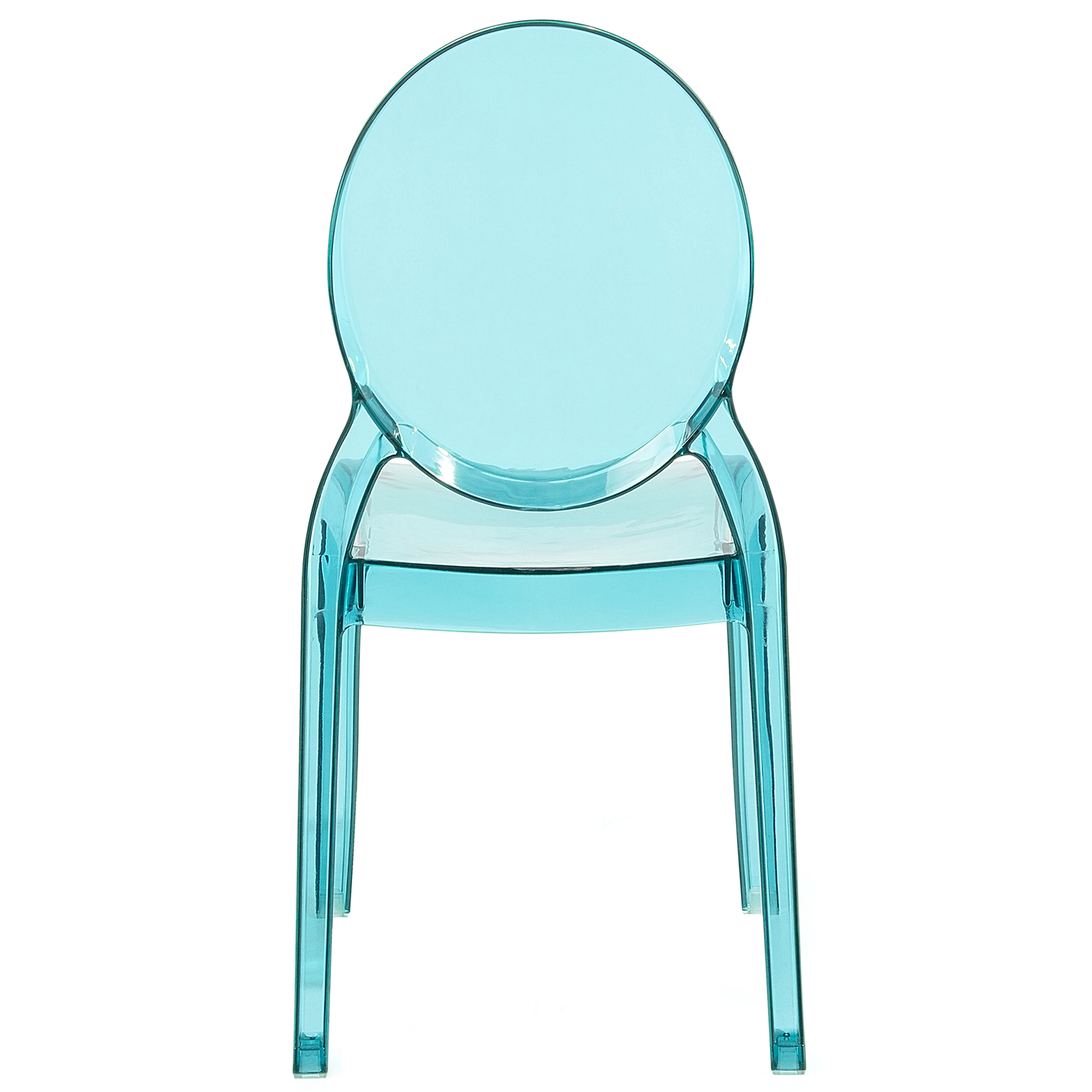 Bankettstuhl 4er Set Blau MERTON