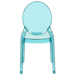 Bankettstuhl 4er Set Blau MERTON