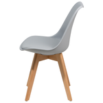 Esszimmerstuhl 2er Set DAKOTA II Grau